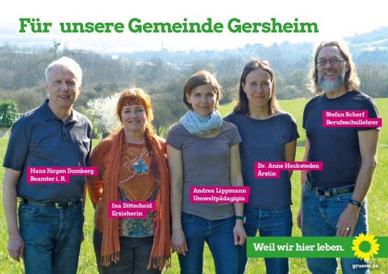 Unsere Kandidaten für die Kommunalwahl 2019